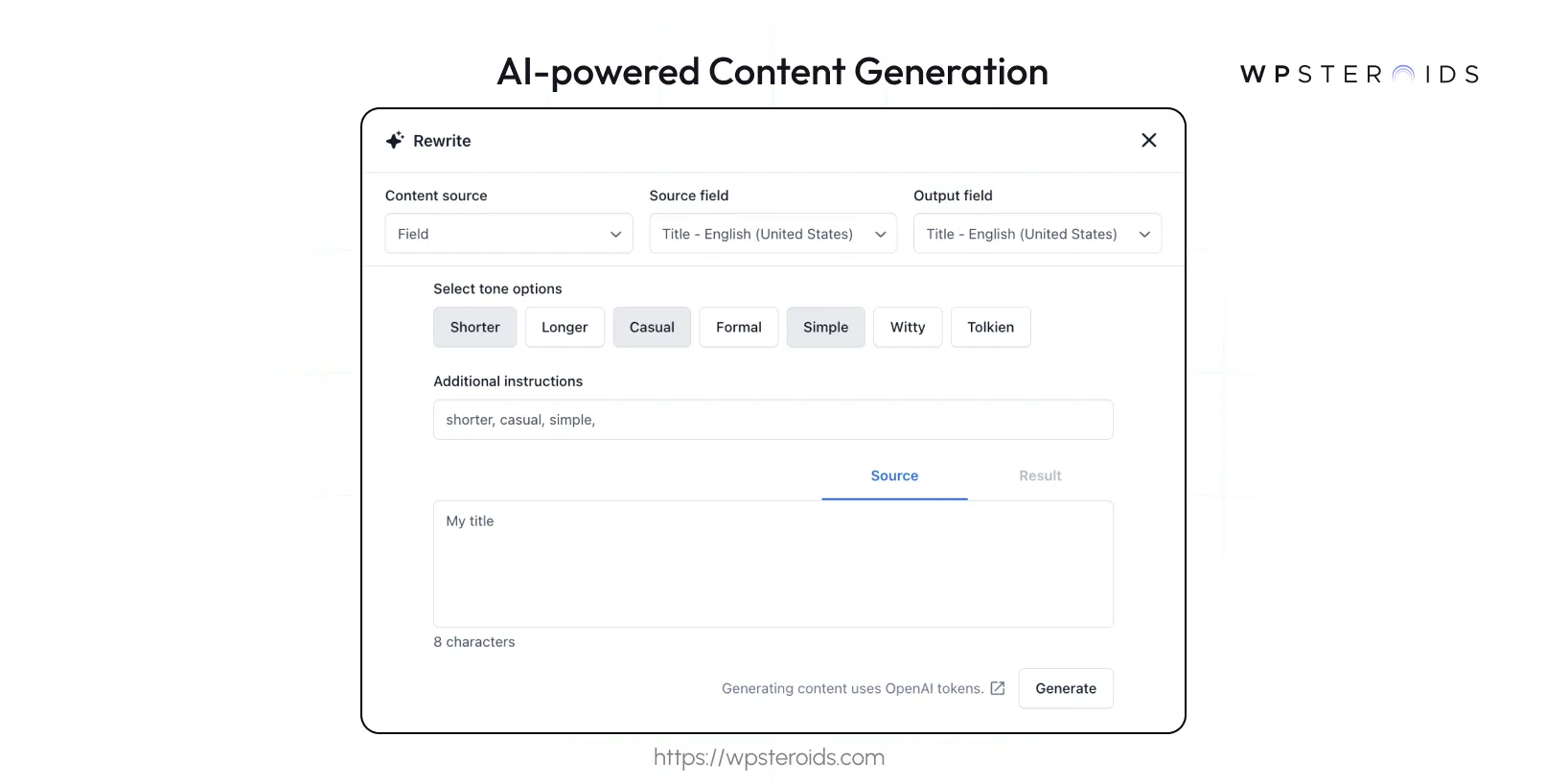 Image: AI Powered Content Generation