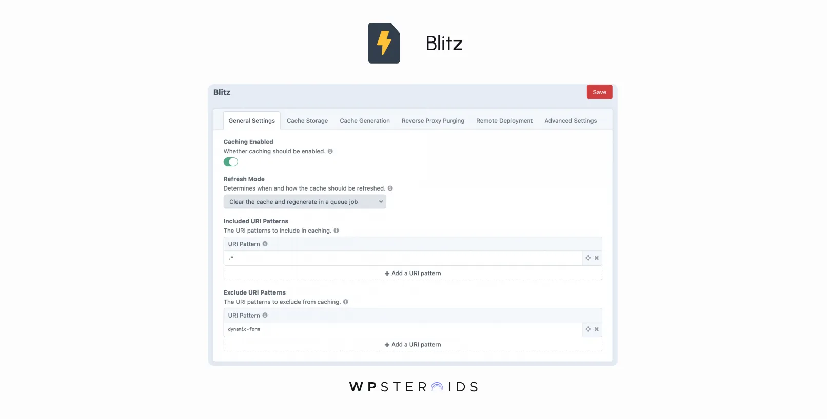 Image: Blitz Plugin in Craft CMS