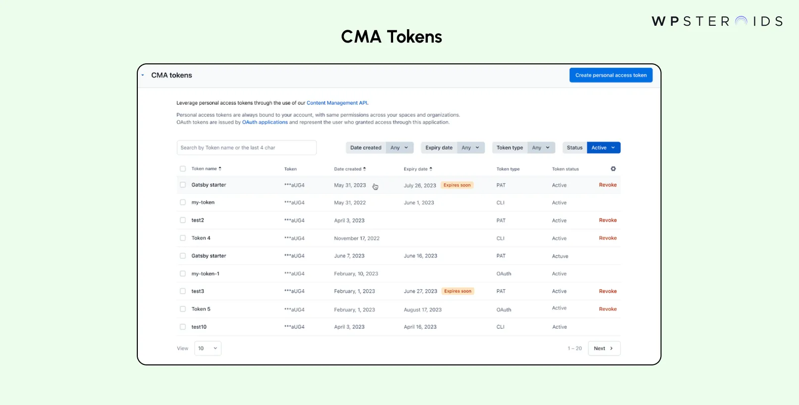 Image:CMA Tokens