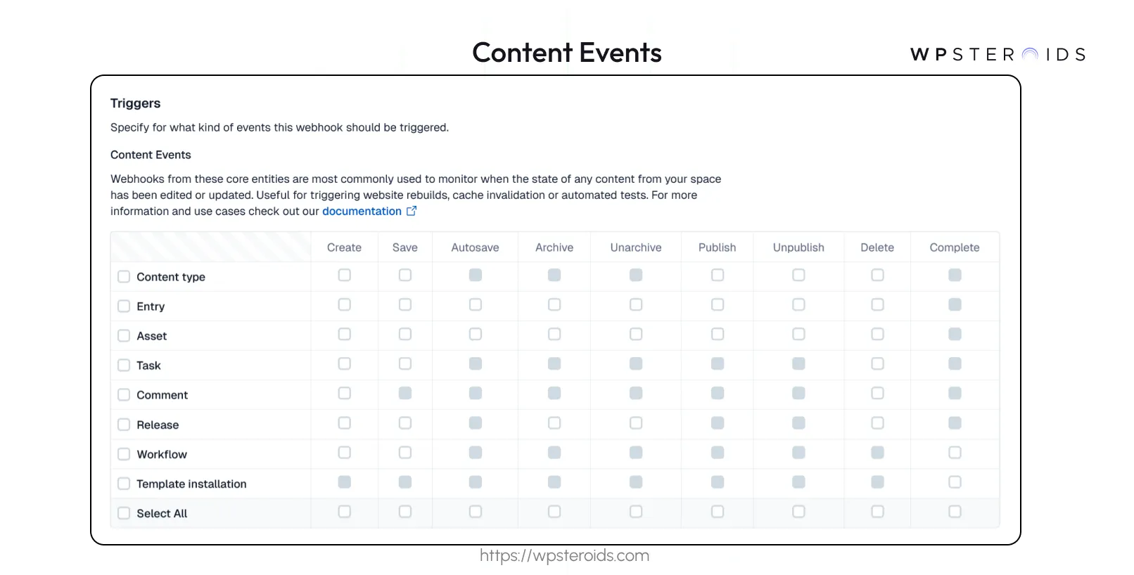 Image: Content Events