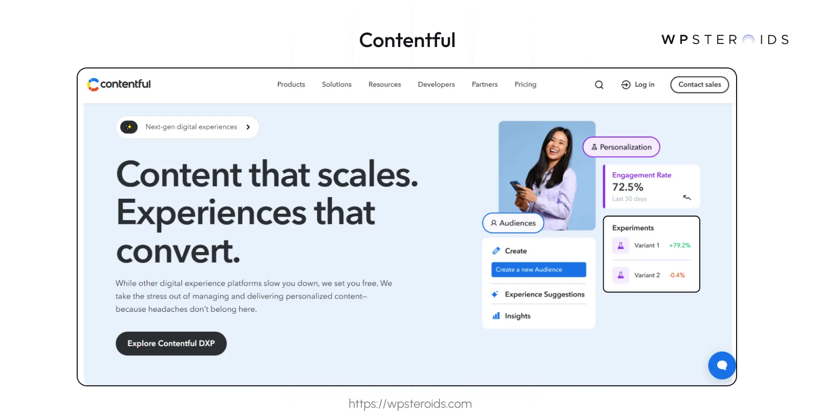 Image: Contentful CMS