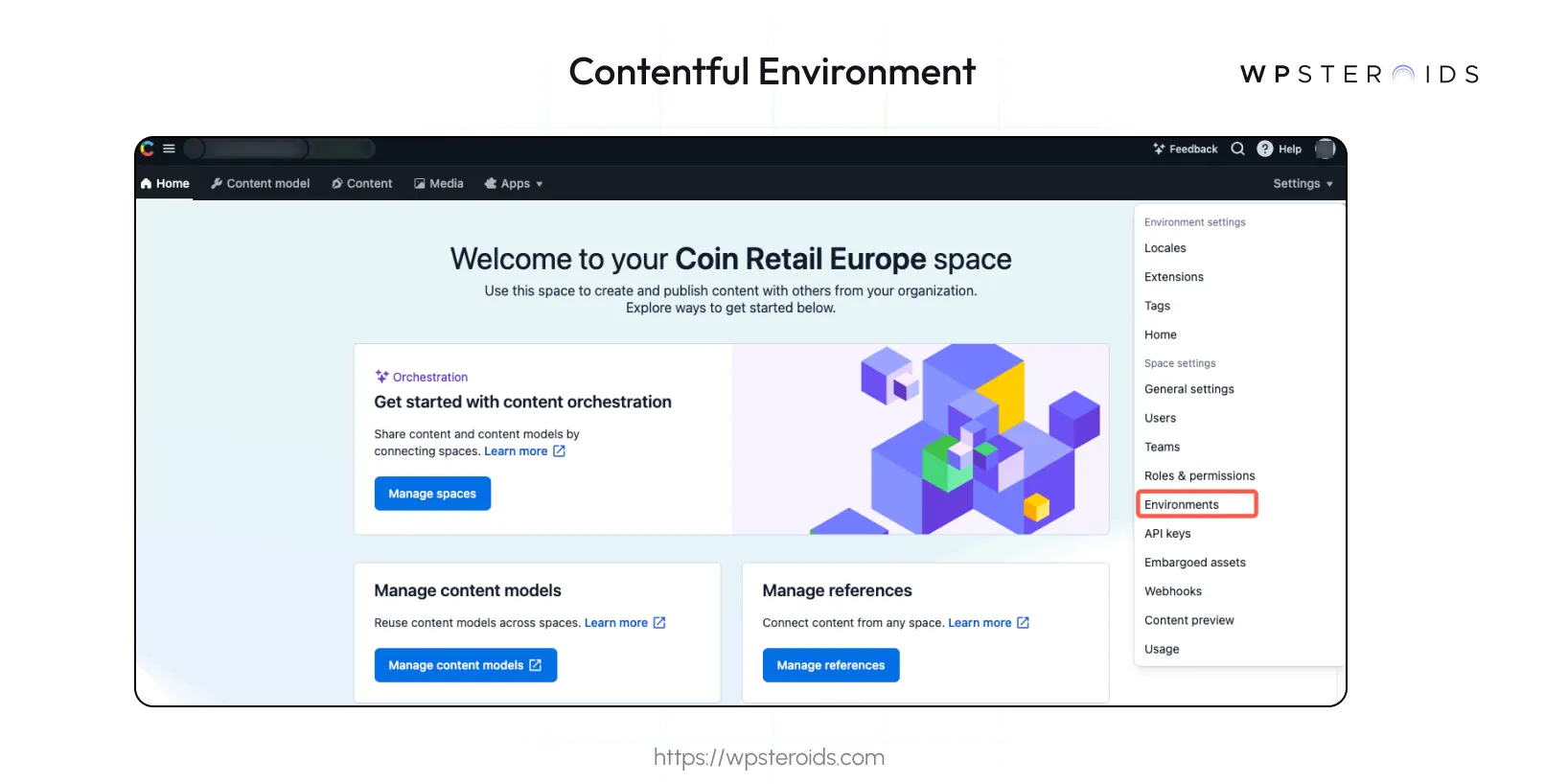 Image: Contentful Environment