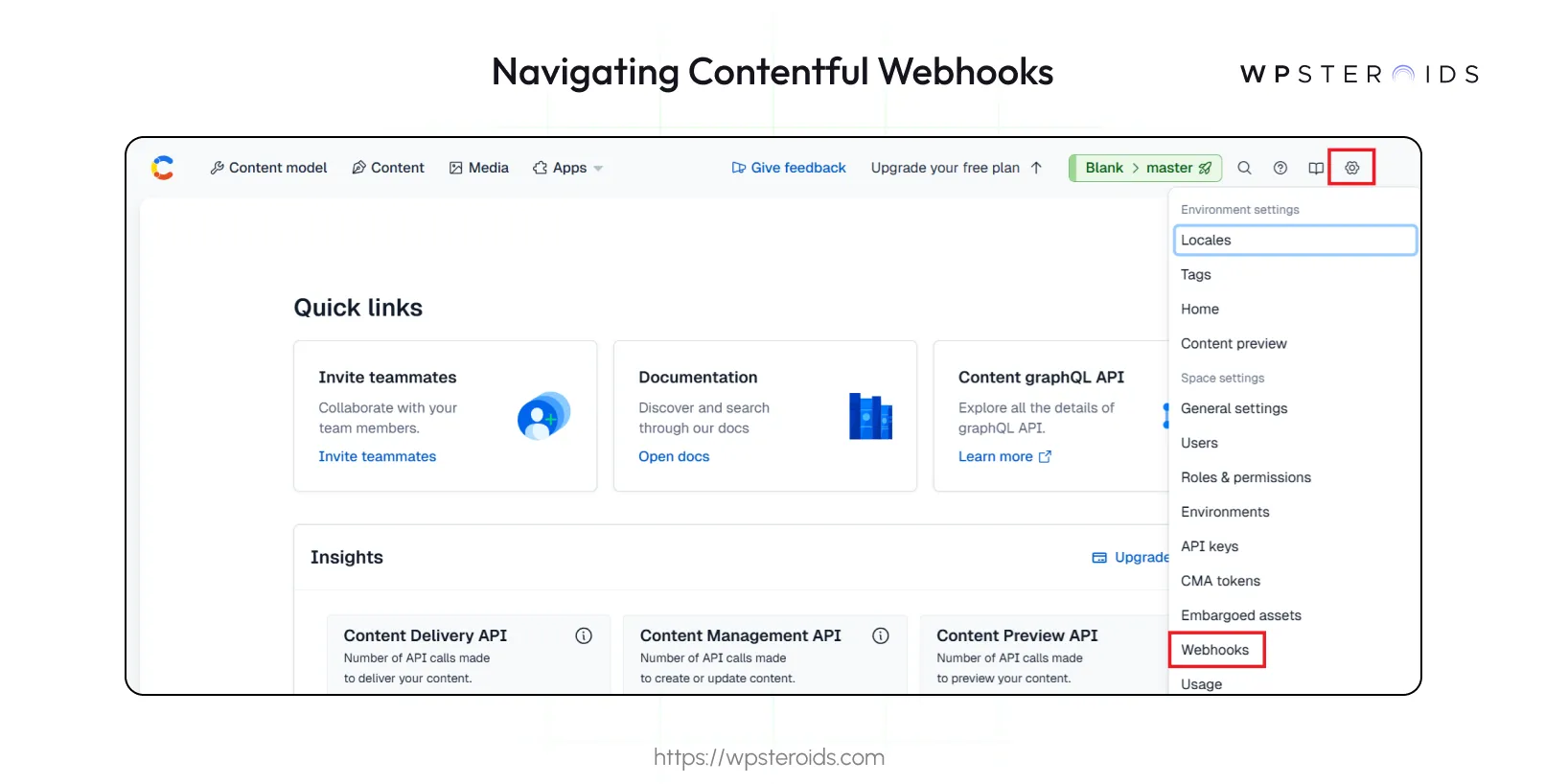 Image: Navigating Contentful Webhooks