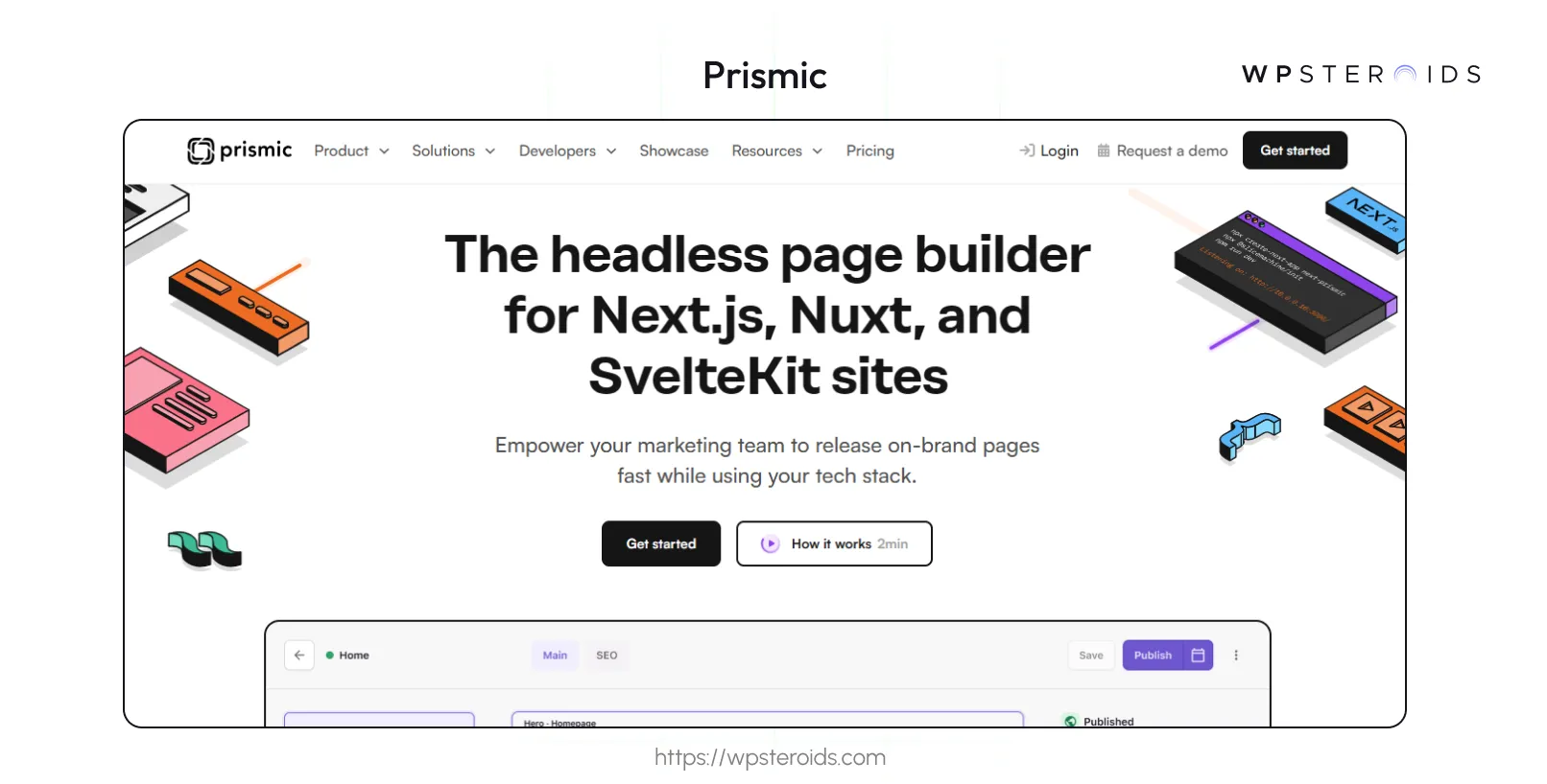 Image: Prismic CMS
