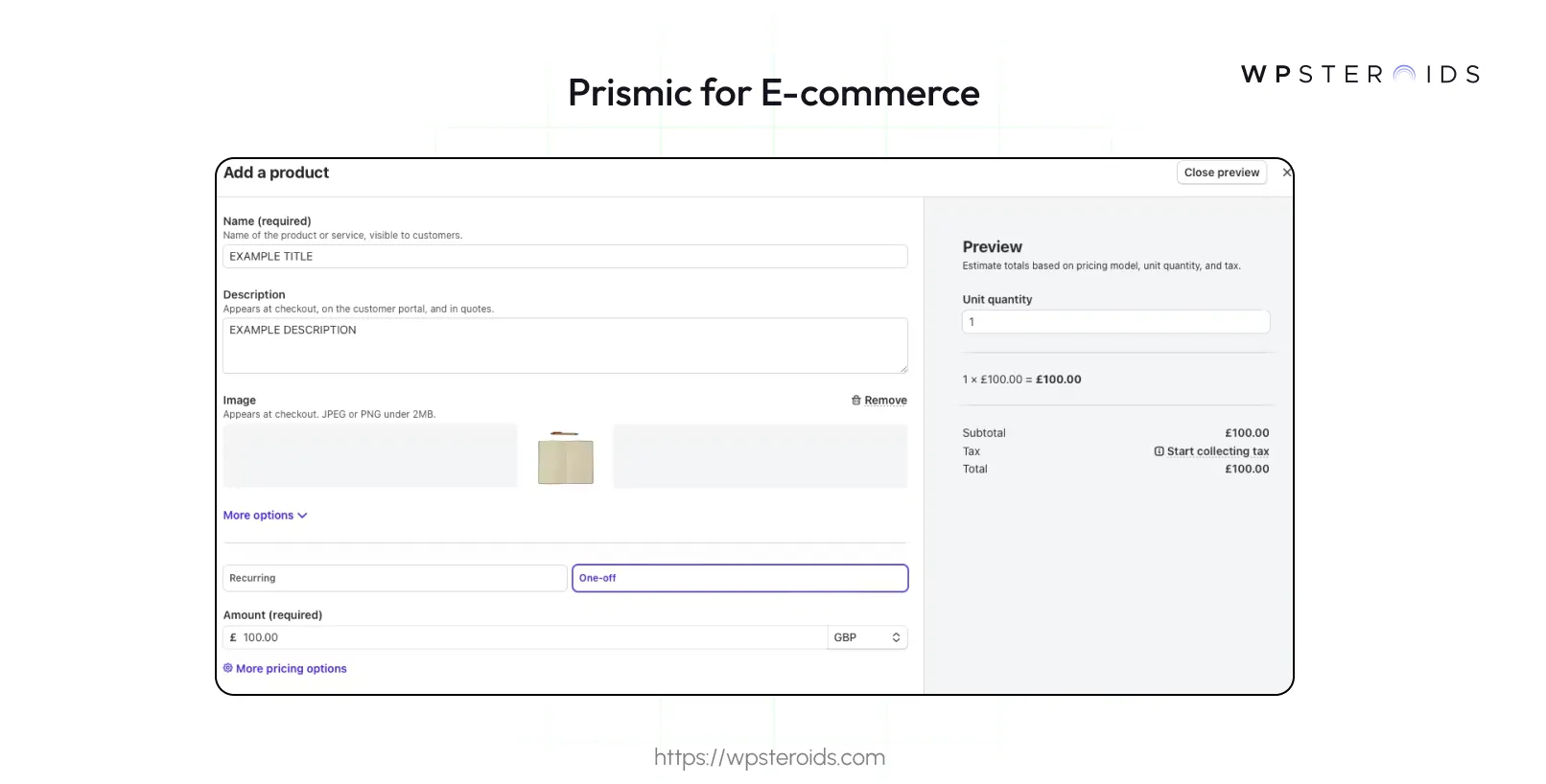Image: Prismic for E-commerce