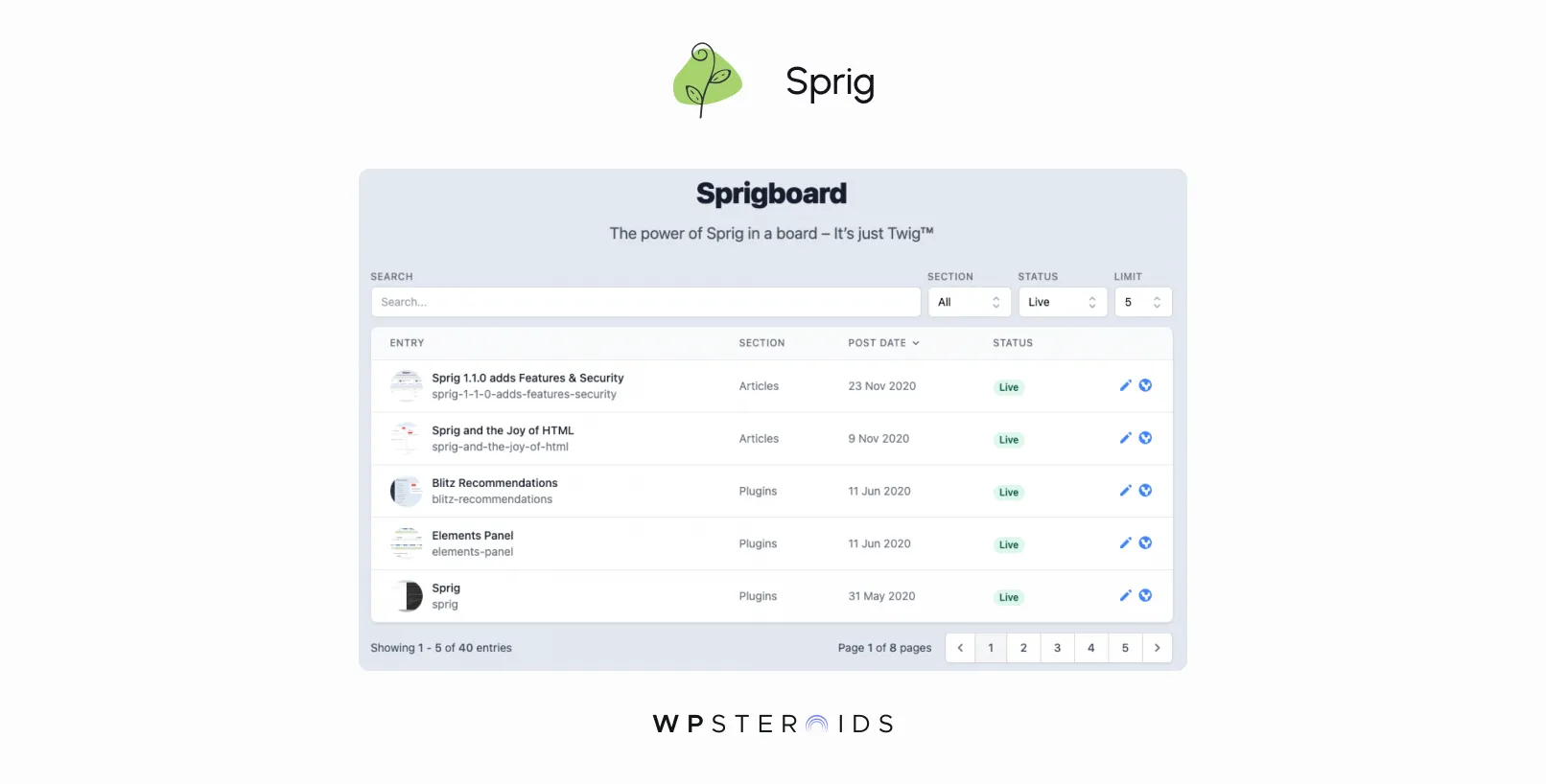 Image: Sprig Plugin in Craft CMS