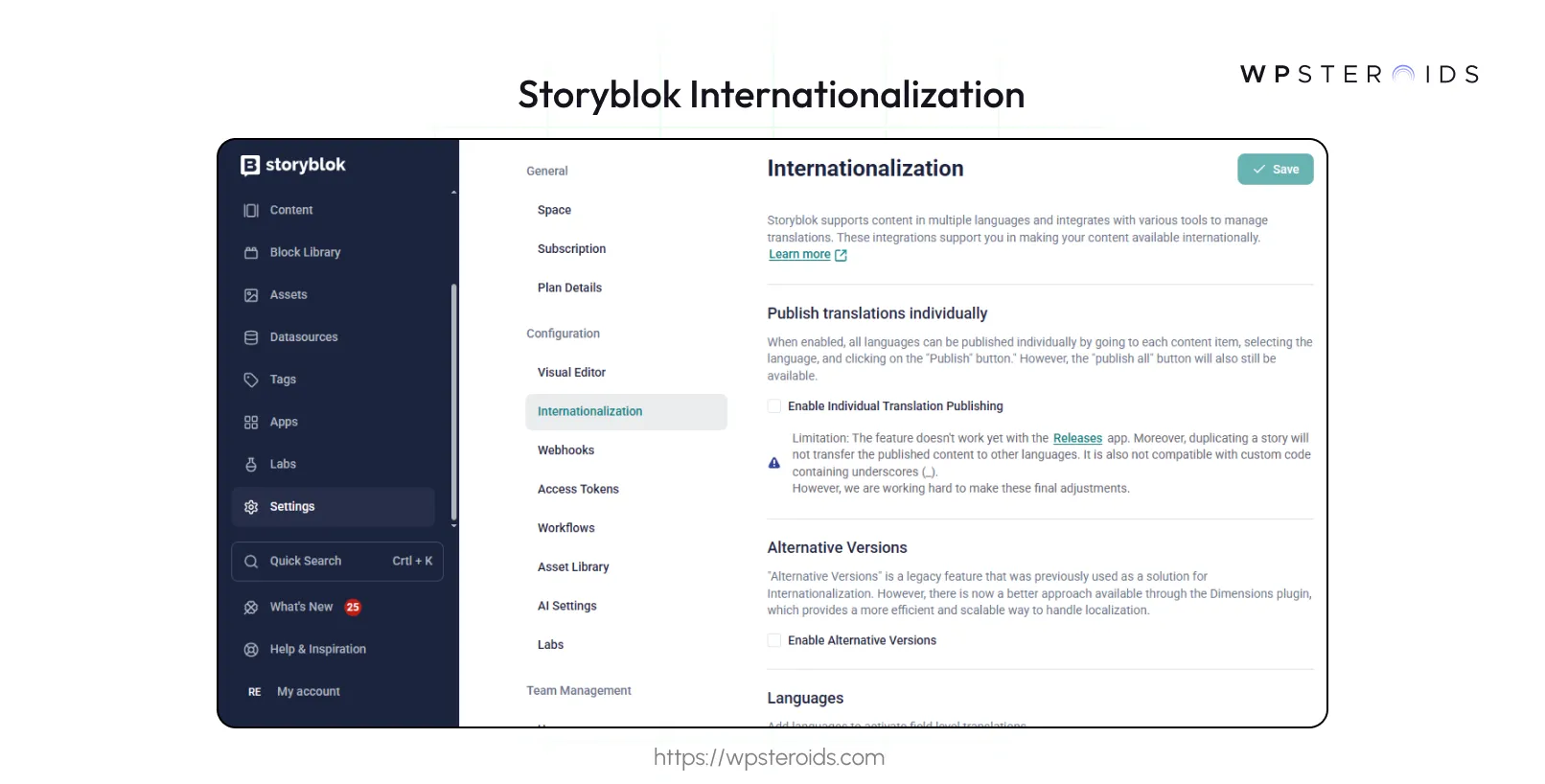 Image: Storyblok Internationalization