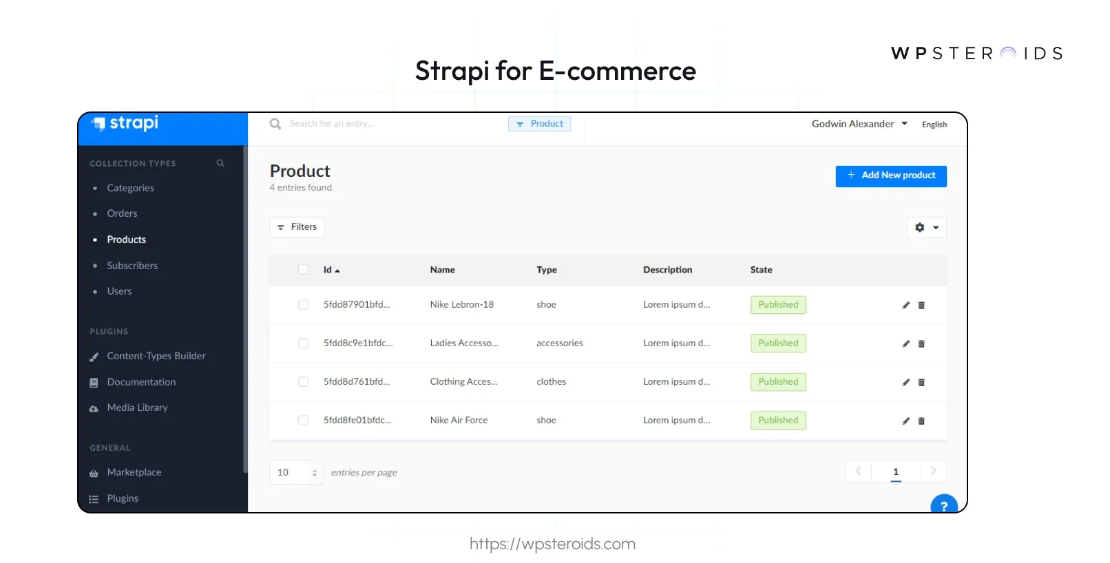 Image: Strapi for E-commerce
